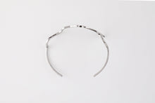 画像をギャラリービューアに読み込む, こころバングル S シルバー色|Hiragana(ヒラガナ)