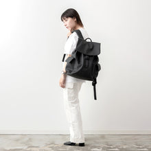 画像をギャラリービューアに読み込む, KLON MATTE COATED RUCK SACK-TRA BLACK|KLON(クローン)