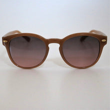 画像をギャラリービューアに読み込む, 5025 ベージュ SUNGLASSES/SMOKE PINKレンズ|chachow eyewear(チャコールアイウェア)