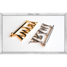 画像をギャラリービューアに読み込む, アラマのロゴブローチ|ARAMA TOKYO(アラマトーキョー)