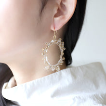 画像をギャラリービューアに読み込む, crown of baby's breath -gold-(ピアス/イヤリング)|FT2 works(エフティーツーワークス)