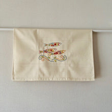 画像をギャラリービューアに読み込む, キッチンタオル_波のイワシ|ポルトッカ