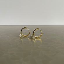 画像をギャラリービューアに読み込む, リボンワンタッチフープピアス|Novedad.(ノベダ)