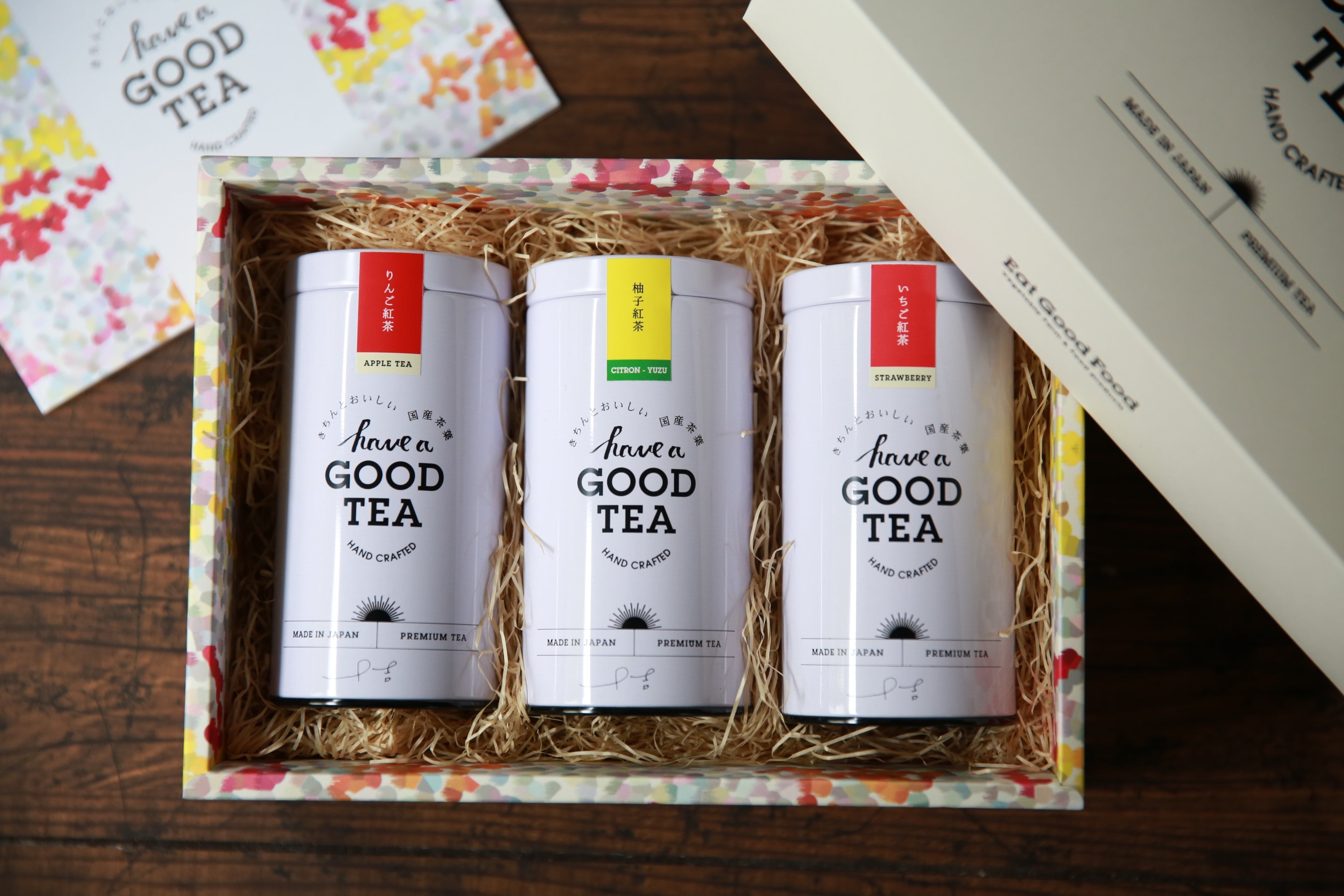 国産紅茶 フレーバーティー3缶セット｜have a GOOD TEA（ハブアグッド