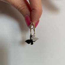画像をギャラリービューアに読み込む, モノトーンバタフライピアス|Novedad.(ノベダ)