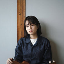 画像をギャラリービューアに読み込む, リネンデニムシャツ Ground |ITONAMI