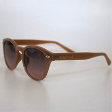 画像をギャラリービューアに読み込む, 5025 ベージュ SUNGLASSES/SMOKE PINKレンズ|chachow eyewear(チャコールアイウェア)