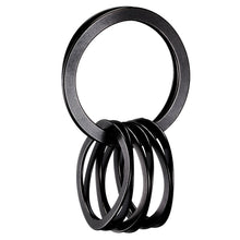 画像をギャラリービューアに読み込む, スマートキーリング(プレミアムブラック)|WAVECLIPS(ウェーブクリップス)