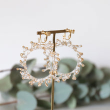 画像をギャラリービューアに読み込む, crown of baby's breath -gold-(ピアス/イヤリング)|FT2 works(エフティーツーワークス)