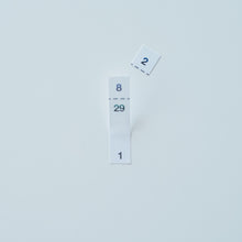画像をギャラリービューアに読み込む, ミシン目2本入り紙ふせん(31日用)|エビングハウスフセン
