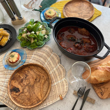 画像をギャラリービューアに読み込む, Shell Motif Rattan Placemat|Rim(リム)