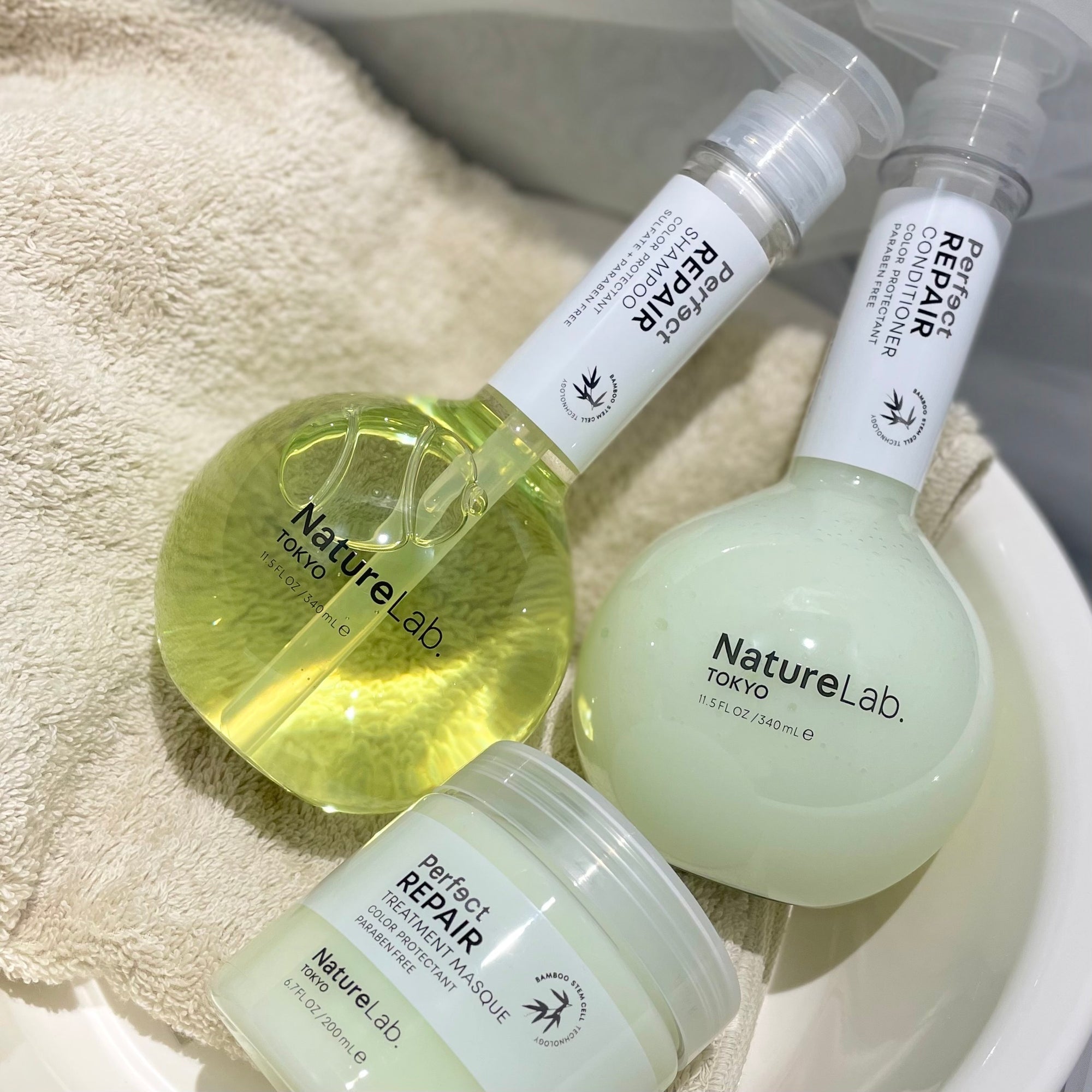 【本気レビュー】ブリーチで傷んだ髪にはコレ！「NatureLab. TOKYO」の「パーフェクトリペア」シリーズを１か月試してみました。のサムネイル