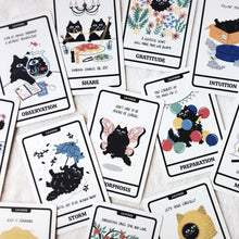 画像をギャラリービューアに読み込む, SZIAOREO Black Cat Oracle Deck｜SZIAOREO ARTWORKS（シアオレオアートワークス）
