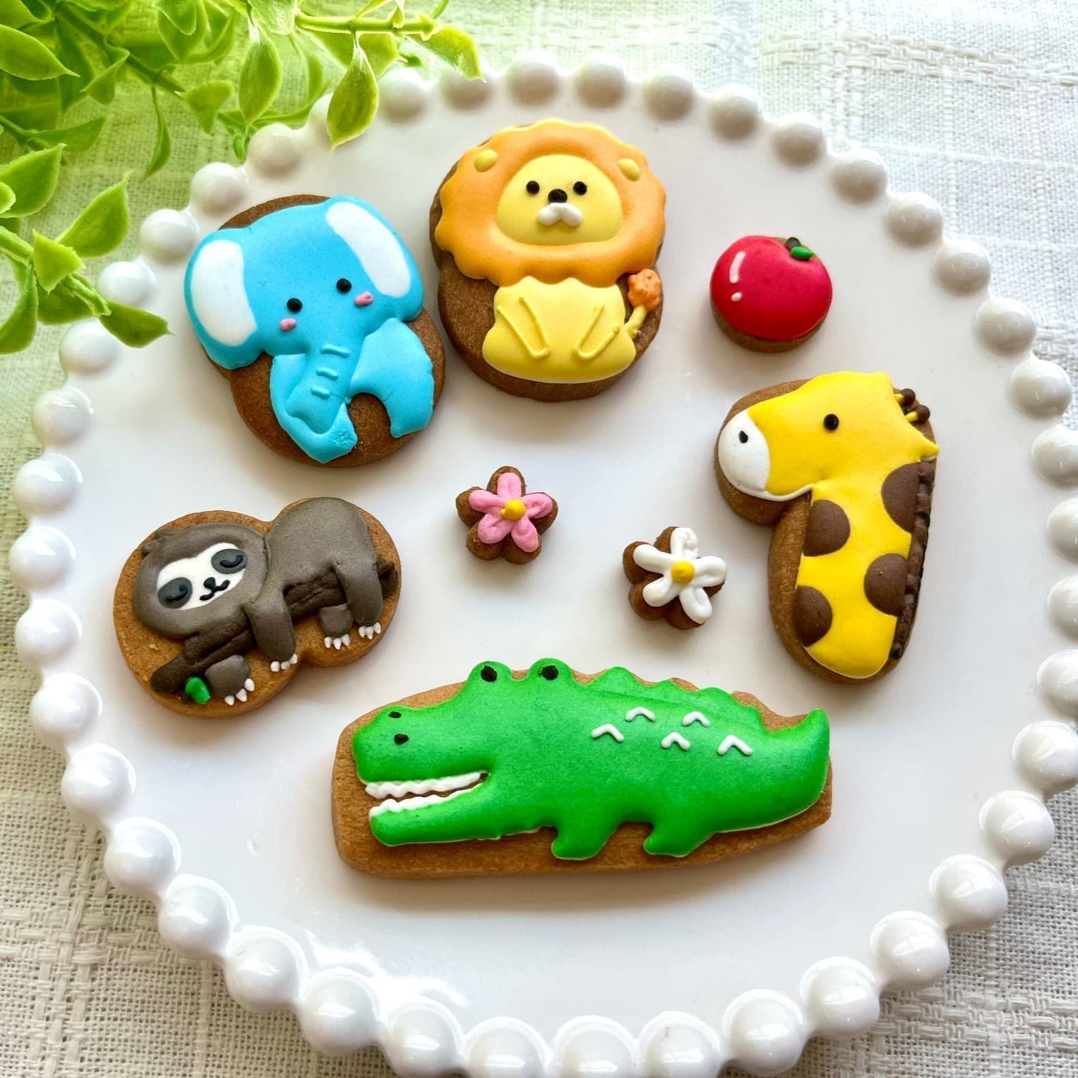 ☆カラフルで可愛い(どうぶつver)☆アイシングクッキー＆ザクザク
