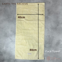 画像をギャラリービューアに読み込む, 【EARTH】Organic plant dyed towels (Face)｜CHUPETERIA（チュペテリア）
