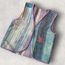 画像をギャラリービューアに読み込む, vintage kantha vest #1｜ananyaﾕｲｲﾂﾑﾆ（アナンヤユイイツムニ）
