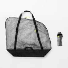 画像をギャラリービューアに読み込む, Bicycle Bag for Brompton with Dyneema®(Gray)｜LIFEWORKPRODUCTS（ライフワークプロダクツ）
