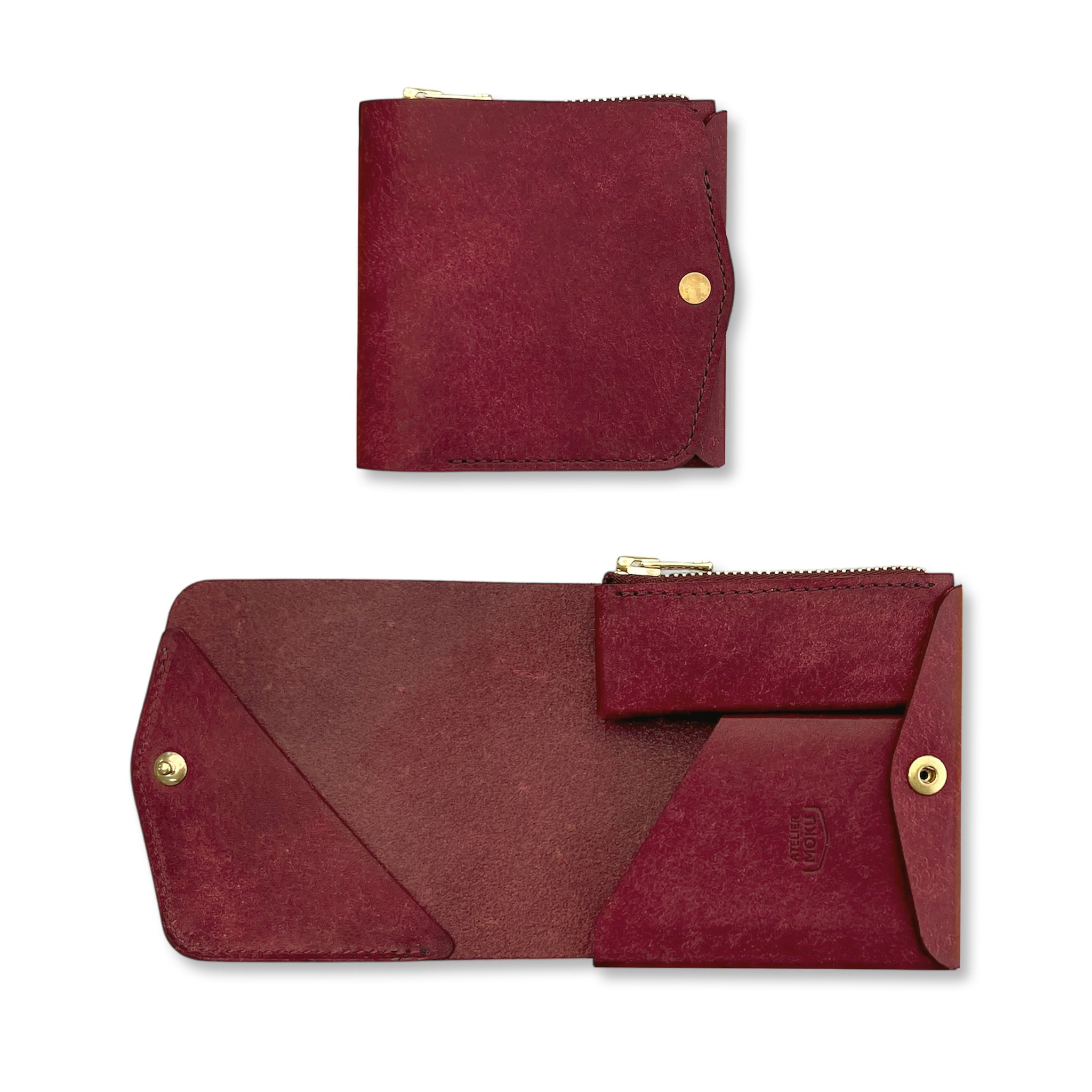 小さく薄い財布Saku ver.3 プエブロ（新仕様）｜moku（モク