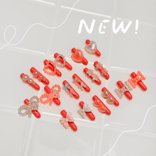 画像をギャラリービューアに読み込む, 傘アクセサリーつゆ先キャップ8個セット〜ピンク～｜precious time（プレシャスタイム）
