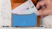 画像をギャラリービューアに読み込む, 小さいのに、ここまで入る。英国ブライドルレザーで仕立てた三つ折り財布 TRÉFLE（トレフル）｜NOIR GARCON（ノアールギャルソン）
