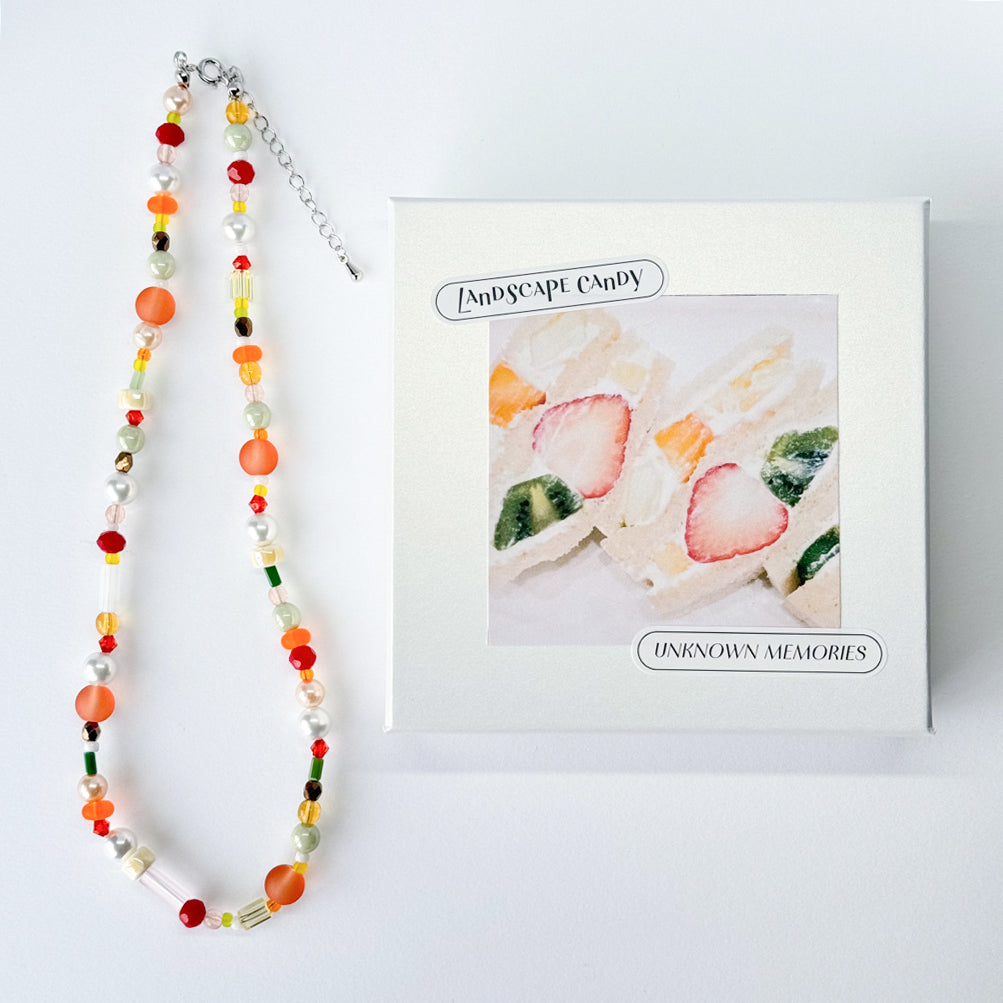 Necklace / Fruits Sand｜LANDSCAPE CANDY（ランドスケープキャンディ）
