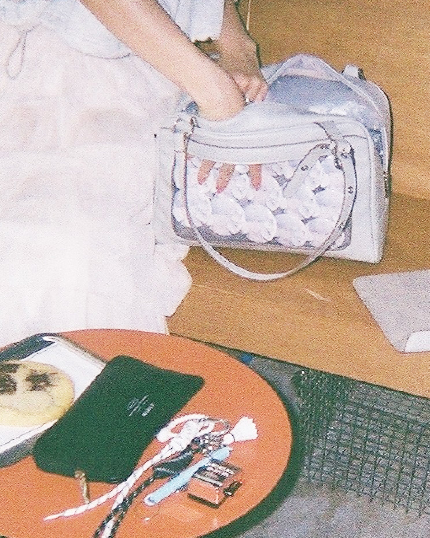 フラップボストンバッグ（Light gray）｜MARSLY（マーズリー