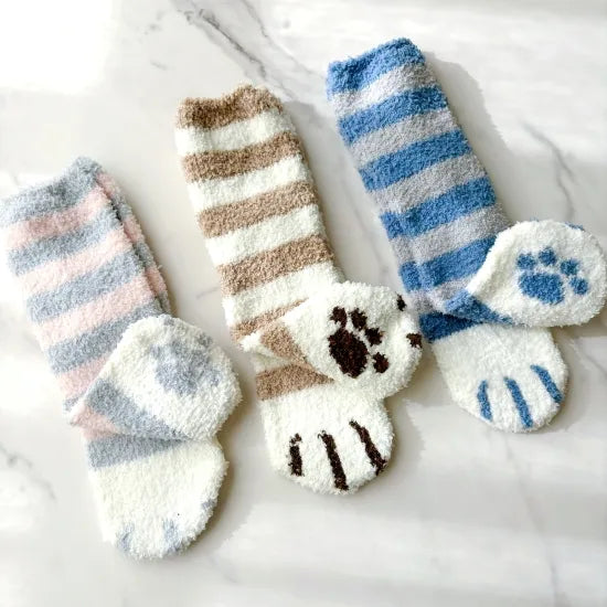 もふもふネコ足ソックス｜sugar.C beauty（シュガーシービューティー）