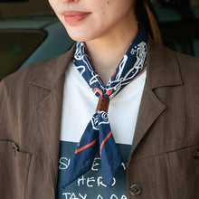 画像をギャラリービューアに読み込む, バンダナ０４　ネイビー｜DAILYCHOP DESIGN STORE（デイリーチョップデザインストア）
