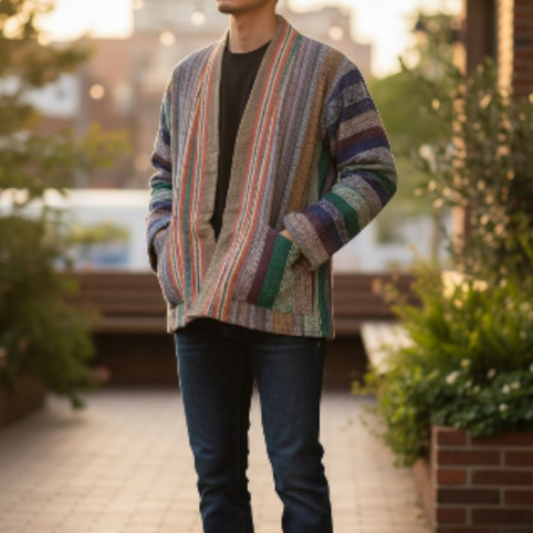 ananyaﾕｲｲﾂﾑﾆ "colorful journy"  vintage kantha jacket/ヴィンテージカンタジャケット｜ananyaﾕｲｲﾂﾑﾆ（アナンヤユイイツムニ）