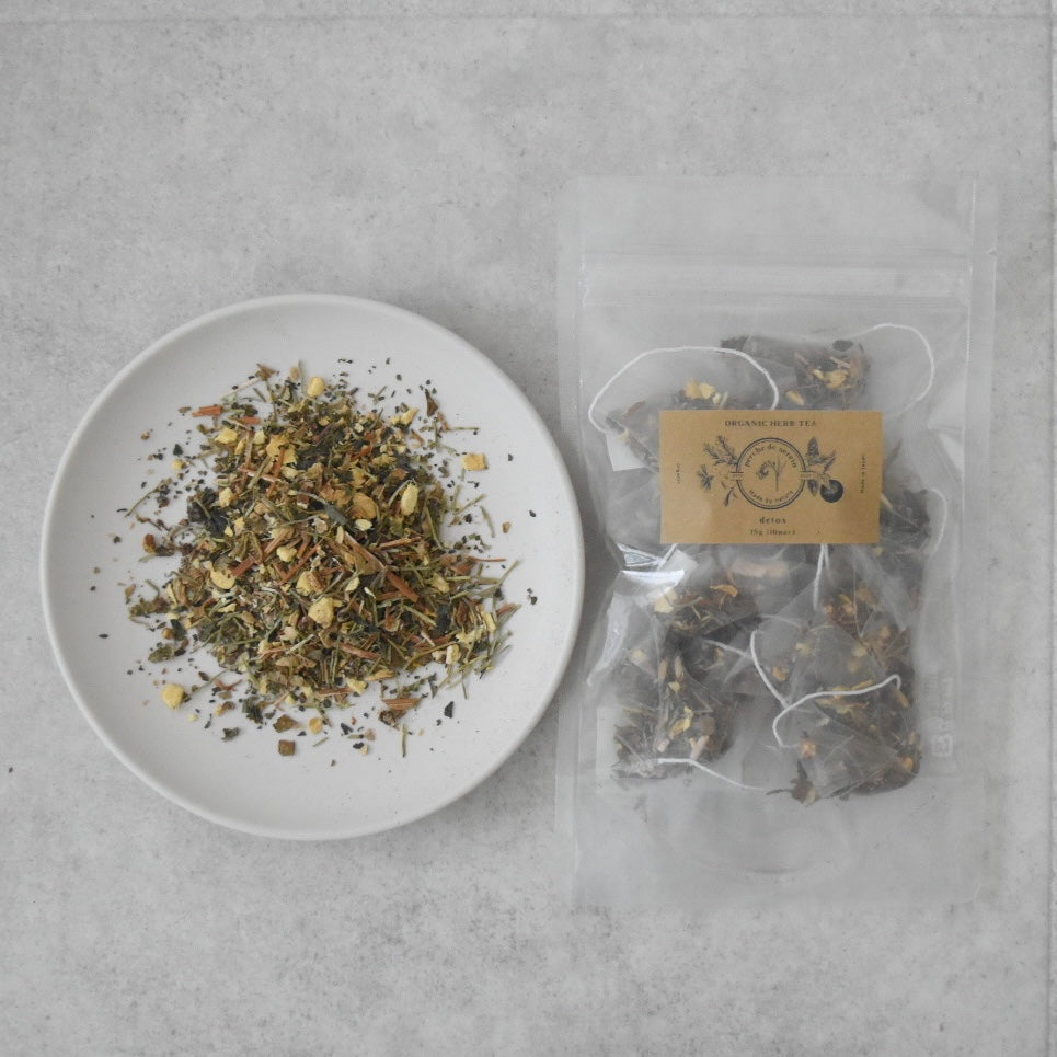 original herb tea / detox-tea bag-( 10pack )｜perché de serein（ペルシェ　ドゥ　スラン）