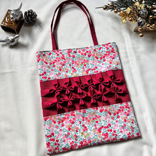 画像をギャラリービューアに読み込む, フラワーモチーフバッグ（赤）｜Nikomatch（ニコマッチ）
