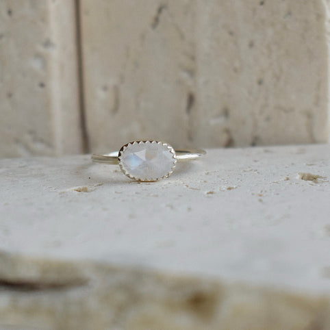 MARIA JEWELRY Rainbow moom stone ring 11.5号｜MARIA JEWELRY（マリアジュエリー）