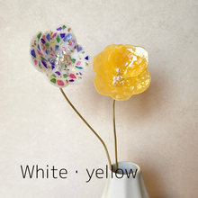 画像をギャラリービューアに読み込む, オーロラポピーセット-シェルモザイク＆カラー｜aono earcuff and design（アオノイヤーカフアンドデザイン）
