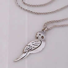 画像をギャラリービューアに読み込む, オカメインコ 工芸ネックレス　オールステンレス仕様｜metallico （メタリコ）
