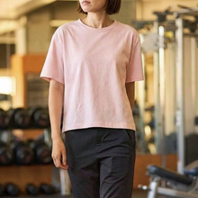 画像をギャラリービューアに読み込む, 綿100%リカバT　シェルピンク｜NOケア（エヌオーケア）
