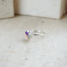 画像をギャラリービューアに読み込む, Purple copper heart turquoise ring / Sunset 13号｜MARIA JEWELRY（マリアジュエリー）
