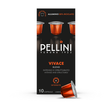 画像をギャラリービューアに読み込む, PELLINI (ペリーニ) エスプレッソ アルミカプセル〈GIFT BOX〉｜メテックス
