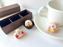 画像をギャラリービューアに読み込む, お菓子みたいなウォンバットリオ｜手ノヒラ堂（テノヒラドウ）
