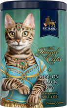 画像をギャラリービューアに読み込む, RICHARD（リチャード）ザ・ロイヤル・キャッツ（ベンガル) 缶入りセイロン紅茶34g｜FREA（フレア）
