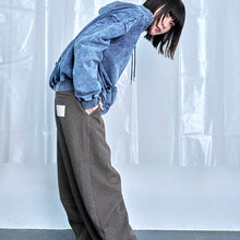 画像をギャラリービューアに読み込む, ワイド レッグ バレル パンツ｜Nora Lily（ノラリリー）
