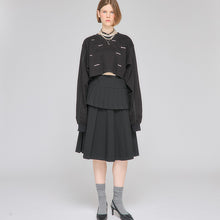 画像をギャラリービューアに読み込む, ミドルレングス プリーツスカート(Set)｜Nora Lily elle（ノラリリーエル）
