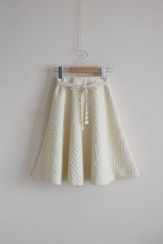 Seeds and Bloom Cable knit flare skirt｜Seeds and Bloom（シーズアンドブルーム）