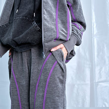 画像をギャラリービューアに読み込む, カーブライン トラック パンツ｜Nora Lily（ノラリリー）
