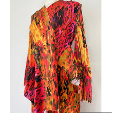 画像をギャラリービューアに読み込む, Patchwork shirt leopard redpinkー パッチワークシャツ レオパード レッドピンク｜Merci DIEU（メルシーデュー）
