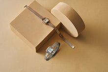 画像をギャラリービューアに読み込む, TSUKI 淡月 / MINI SQUARE ROSE GOLD CHAMPAGNE MESH｜MATOW（マトウ）
