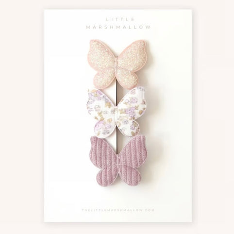 Palpitation Little Marshmallow / Periwinkle Butterfly Clip Set｜Palpitation（パルピテーション）