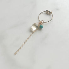 画像をギャラリービューアに読み込む, STONE LONG CUFF　ROZE QUARTZ/CITRINE｜airy（エアリー）
