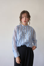 画像をギャラリービューアに読み込む, frill sheer blouse｜Mistletoe（ミソルト）
