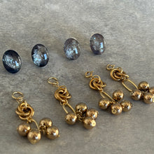 画像をギャラリービューアに読み込む, galassia -ガラッシア-　ゴールド　2wayピアス・イヤリング｜Nerofilo（ネロフィーロ）
