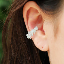 画像をギャラリービューアに読み込む, Gemstone 2way ear cuff(アクアマリン／淡水パール)｜if(innocent freedom)（イフ　イノセントフリーダム）
